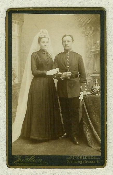  Hochzeitsbild ca. 1889 